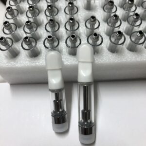 TH205 ceramic 510 thread empty cartridge with screw tip
